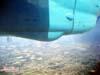 Вид на Фергану из самолета